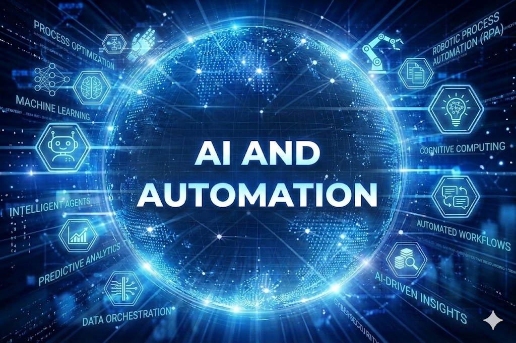 AI and automation visual